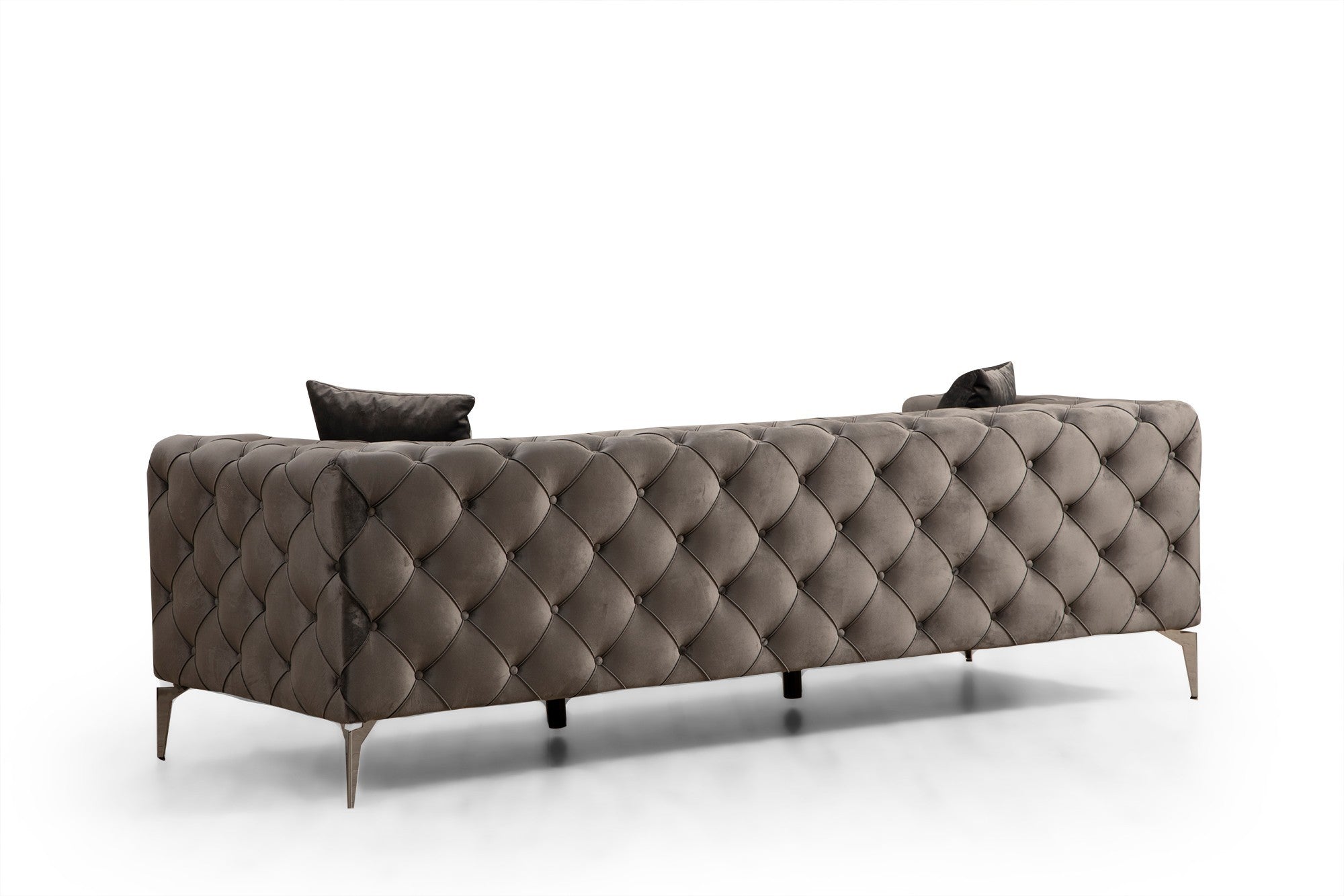 Figure It Out Furniture Como 3 Seater - Orange