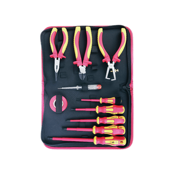 VDE 1000V 10Pc Tool Set + Carry Bag