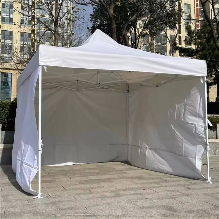 Foldable Pop Up Gazebo Tent - White