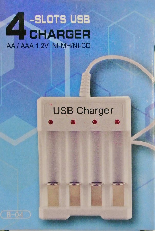 Charger Ni-Mh/Cd, USB