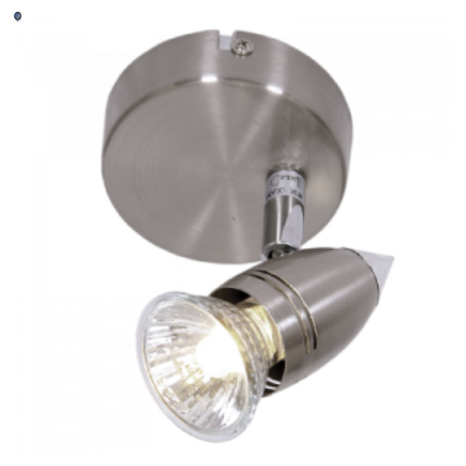 Satin and Polished Chrome Spotlight