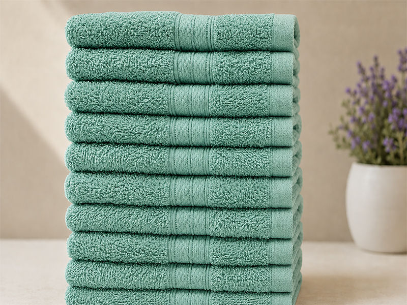 Plush 450GSM 30x50cms Guest Towels - Harbor Grey(10pc pack)