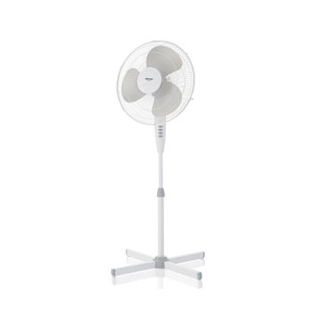 Mellerware Fan Pedestal Plastic White 40cm 50W "Breeze"