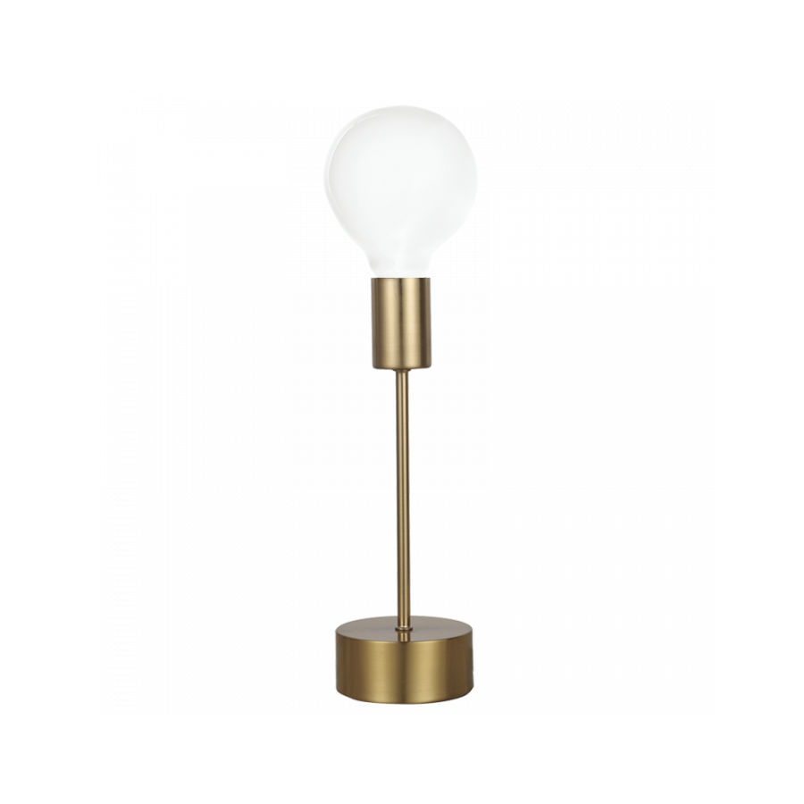 Satin Brass Table Lamp