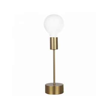 Satin Brass Table Lamp