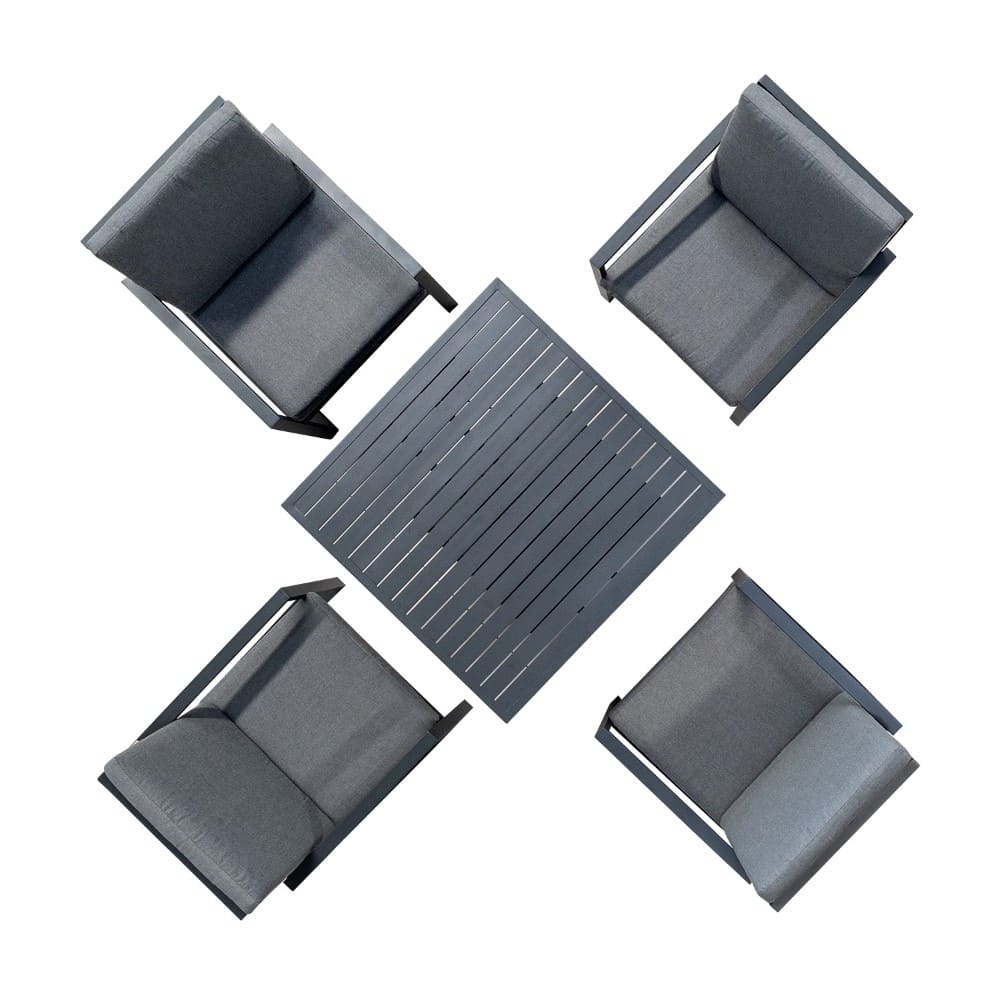 Comfor 4-seater outdoor dining set