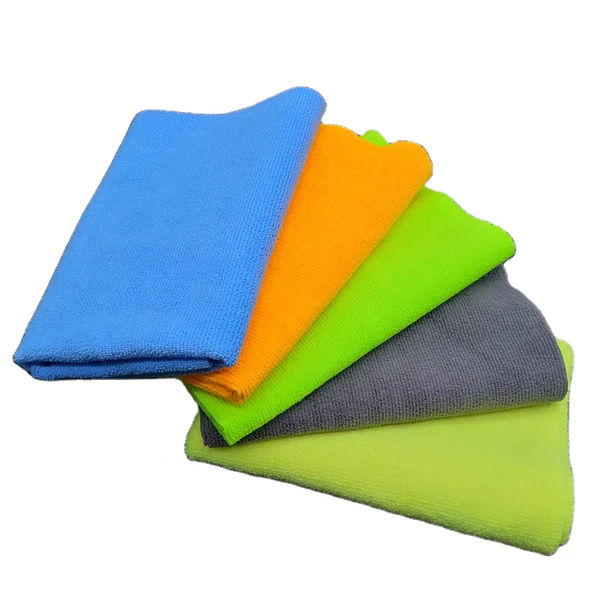350gsm Microfiber Warp Knitted Cleaning Cloth 5pcs