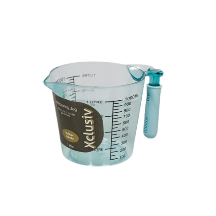 Plastic Measuring Jug 1L - 4 Cup Capacity (Pack of 6)