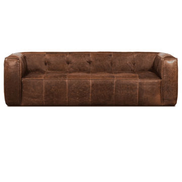 Figure It Out Tanned Buffalo Faux Leather - Brown