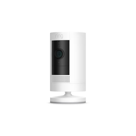 Camera stick up battery-operated RING white