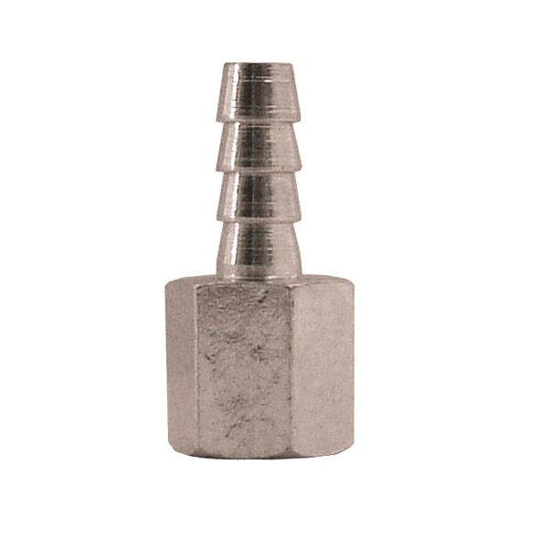 AirCraft - Hosetail 1/4"F x 6mm Bulk - 20 Pack