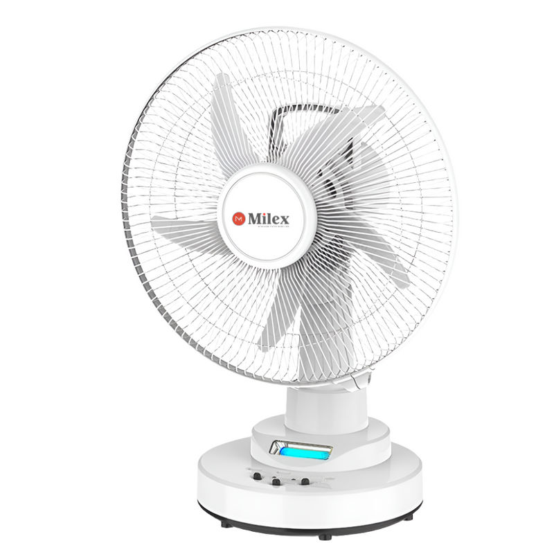 Milex Rechargeable Desk Fan 12
