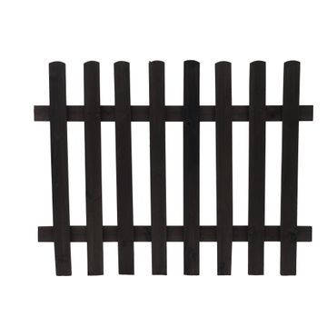 Picket Fence 1200 CCA Treated Pine Black