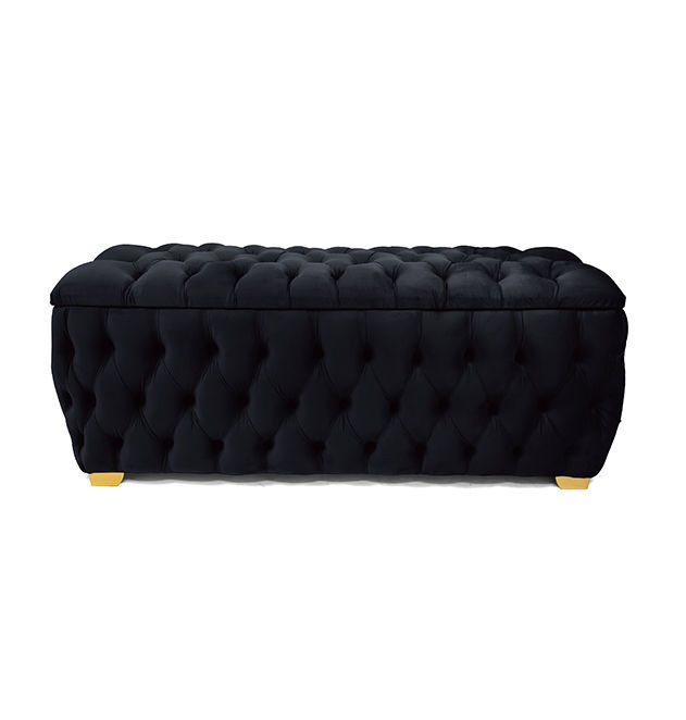 Ava Large Storage Boxes - Double-Black