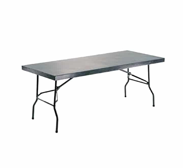 Vividitto - Rectangular steel folding table 1,8m (0.7mm)