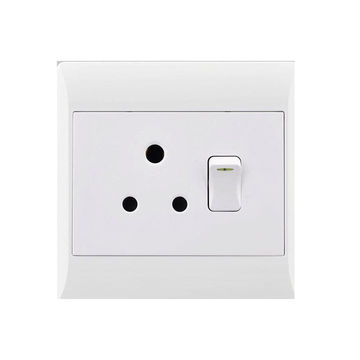 Socket E/Mate 4 X4 Single 16 A White