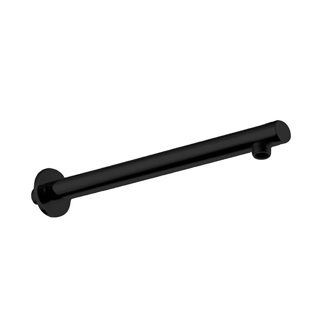 Devario Premio Shower Arm Round 400mm -Matte Black