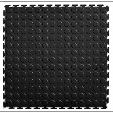 Interlocking tiles - black 1sqm