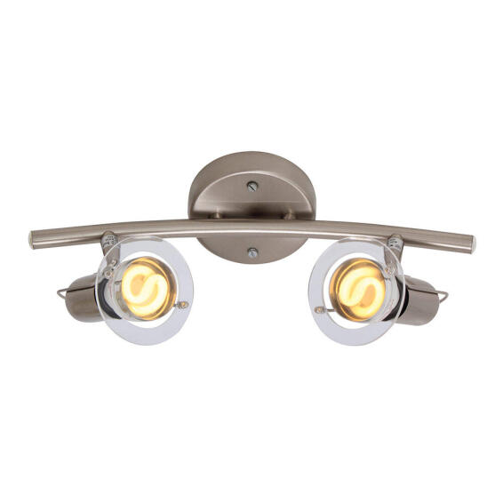 spotlight 2lt R50 spotlight 140mm satin chrome