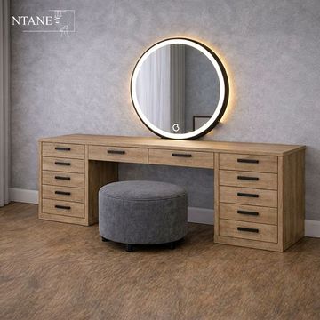 Angela Dressing Table Combo Kirkwall Textured