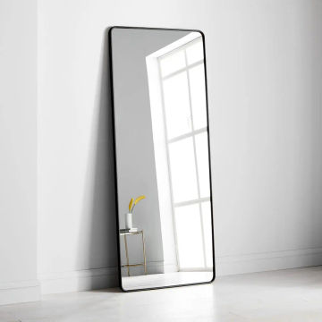 Emma Round Corner Standing Mirror