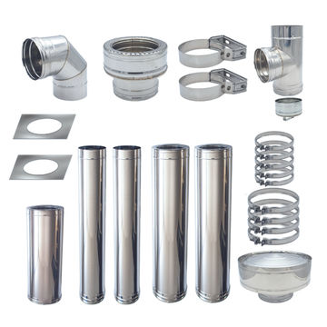 ECONOFIRE 150mm External Flue Kit