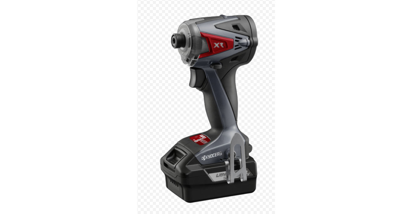 KYOCERA 18V IMPACT DRIVER WITH 2-BATT SEGMENTED CORE BRUSHLESS MOTOR