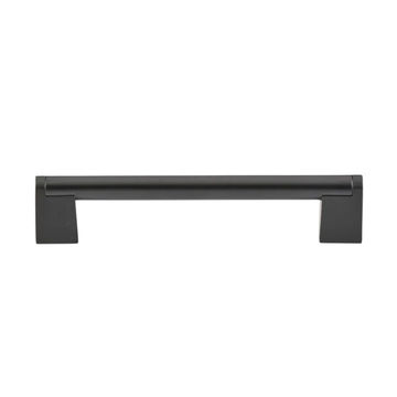 Roman Bar Handle, Black, 128mm