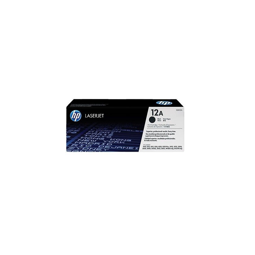 HP 12A LASERJET BLACK TONER