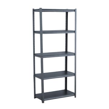 Gorilla Shelving Unit – 80 x 30 x 180 cm – Charcoal / Black