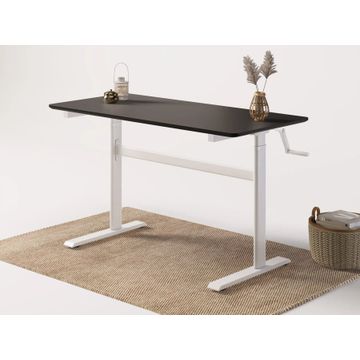 Elevate Desk - Black/ White - Fine Living