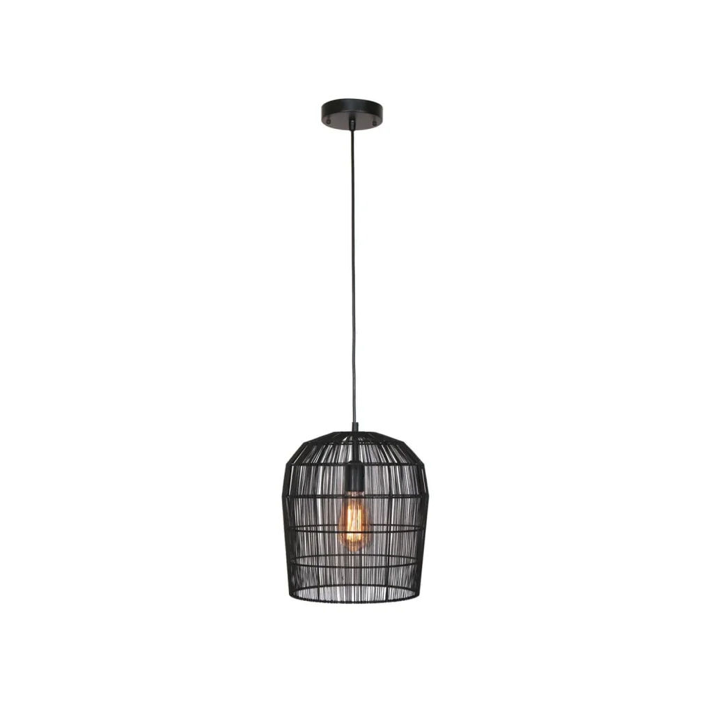 Vividitto - Chicory Black Rope Pendant