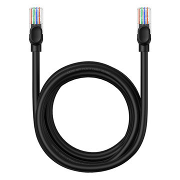 Baseus High Speed CAT5 Gigabit Ethernet Cable (Round Cable) 3m - Cluster Black