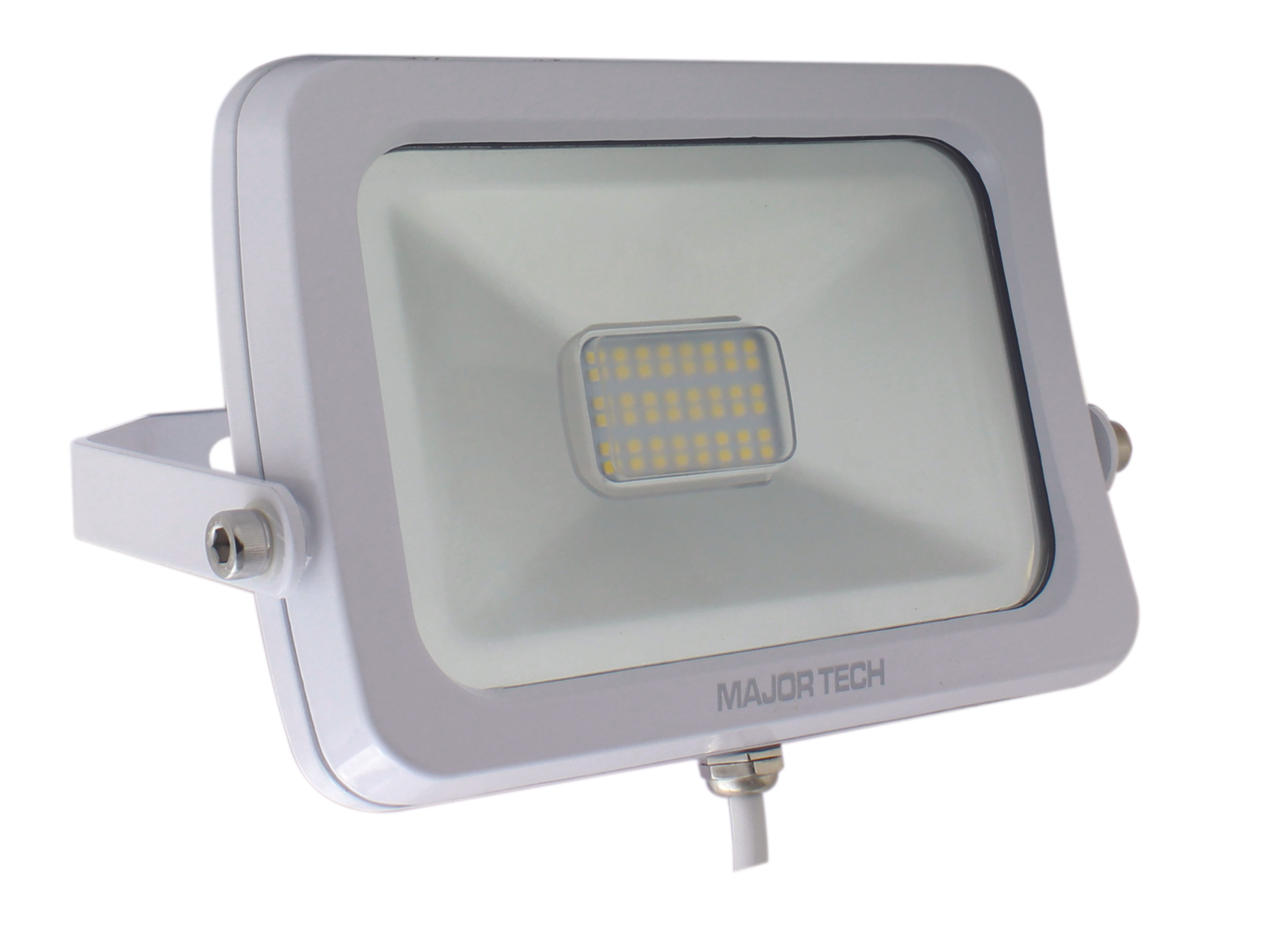 Natural White 20W LED Outdoor Floodlight (LFW-20NWS) - Major Tech