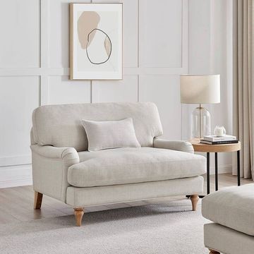 Melvin Armchair -Grey -Linen