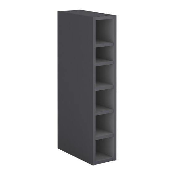 Delinia Kitchen Cupboard Bottom Grey 58Cmx15Cmx76.8Cm