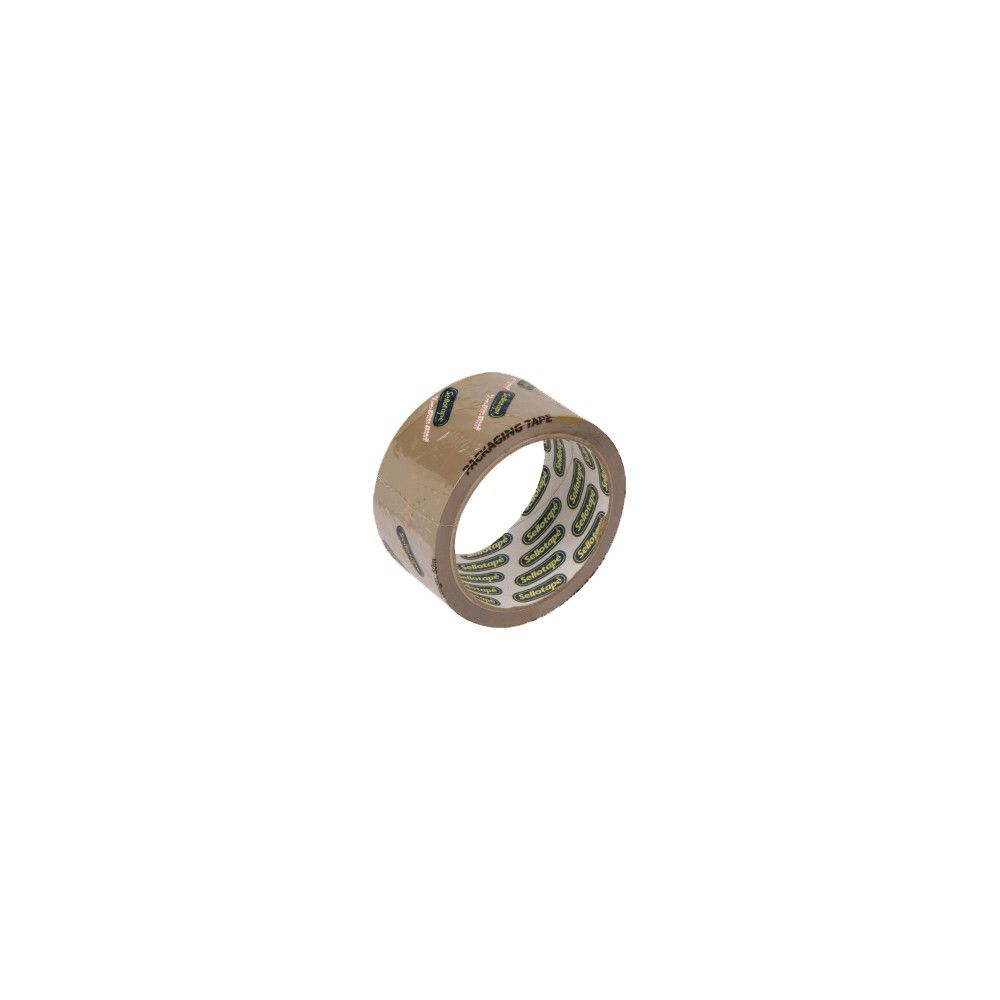 Buff Tape Brown 50m X 48mm