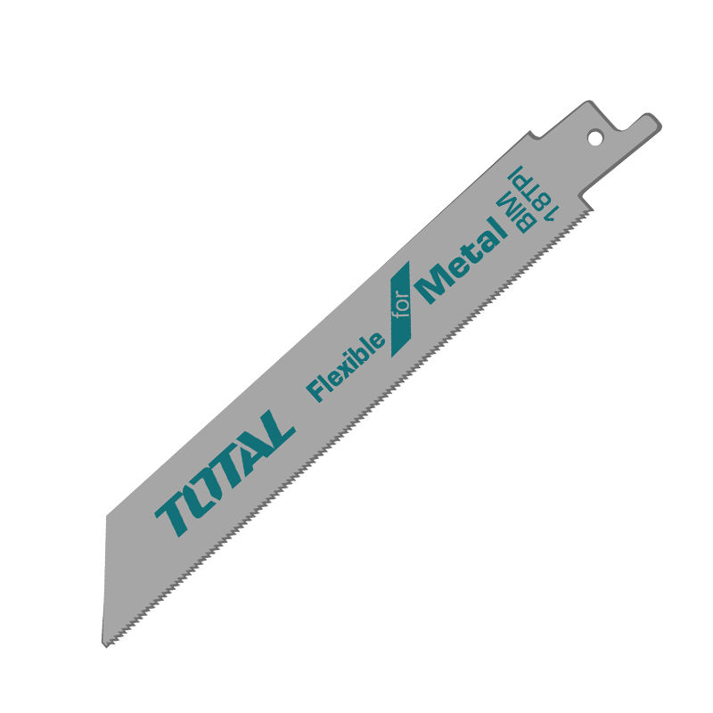Reciprocating Saw Blade For Metal, 150mmX19mmX0.9mm 18TPI - Bi-Metal TOTAL Tools