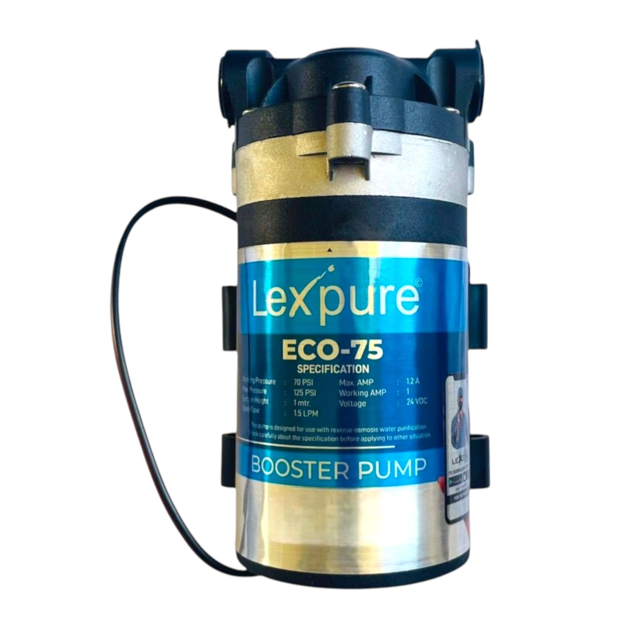 Lexpure Booster Pump ECO-75 GPD