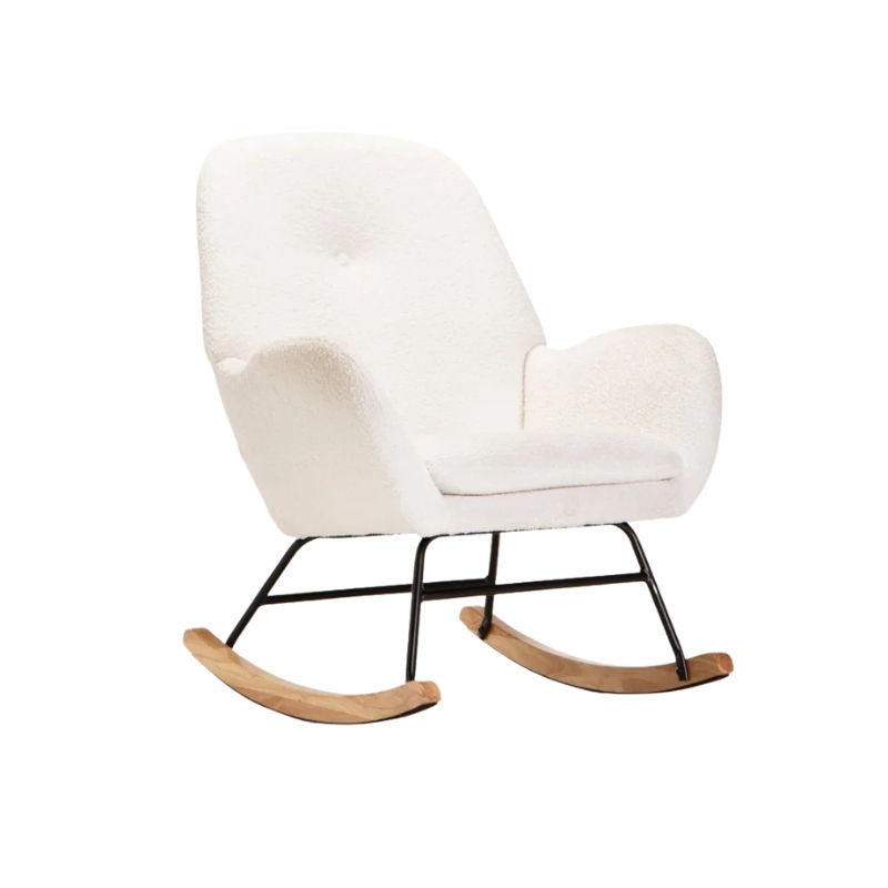 Comfy Home Furnitures Indy Fleece Rocking Chair