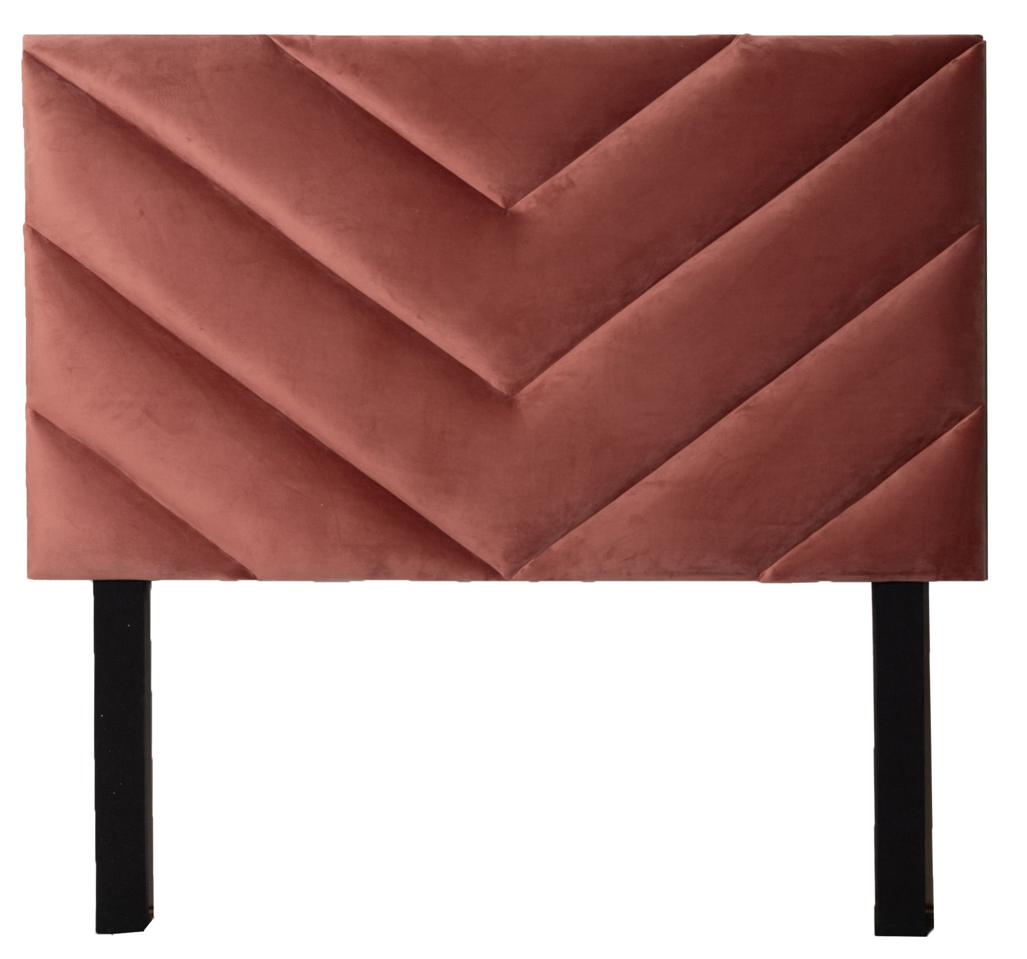 Fusion Headboard - Pink Velvet - King