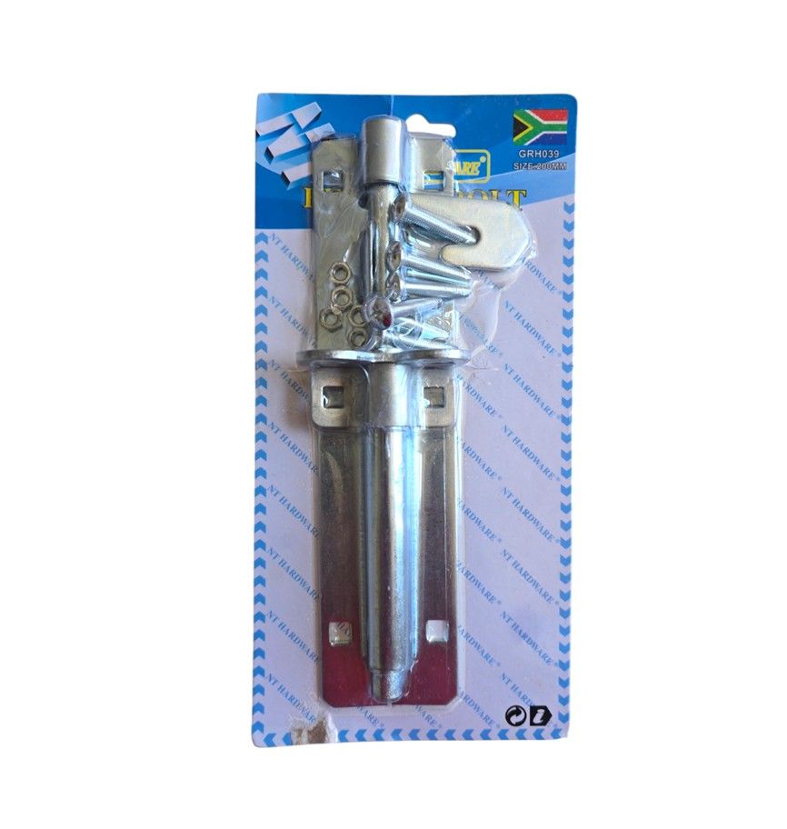 NT TOOLS Galvanised Pad Bolt 200mm (with screws)