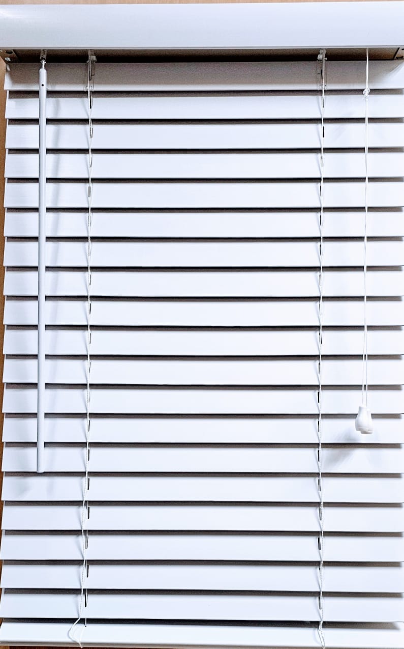 Homestar 50MM Fauxwood Blinds White 100X120