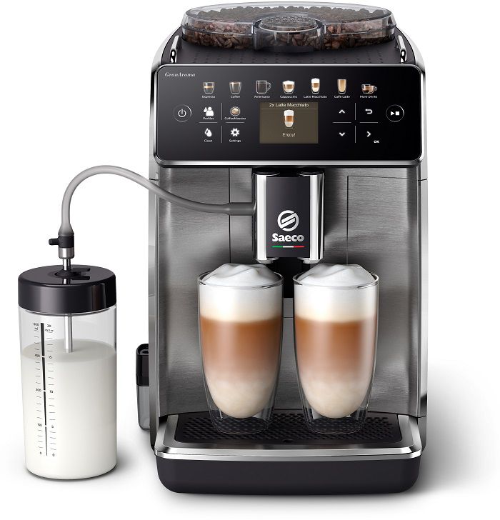 Philips Saeco GranAroma Fully Automatic Espresso Machine - Black - SM6585/00