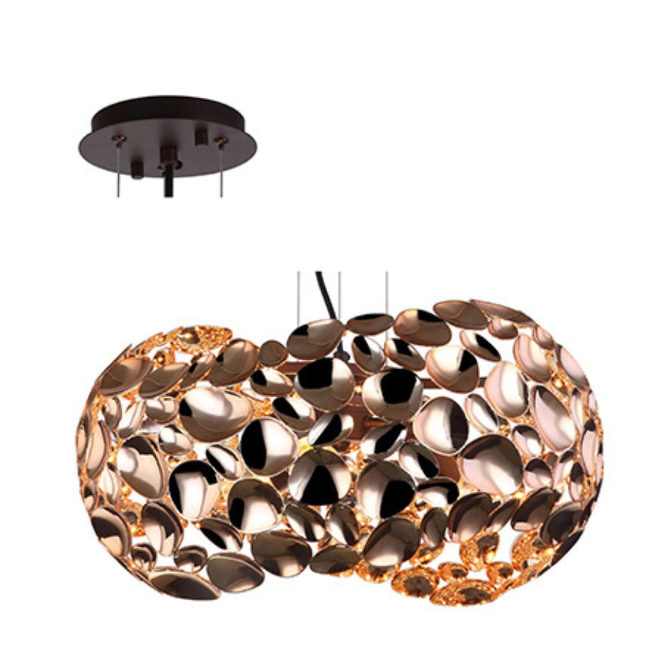 Metal Pendant 3 X E27 250 x 470 Radiant Lighting