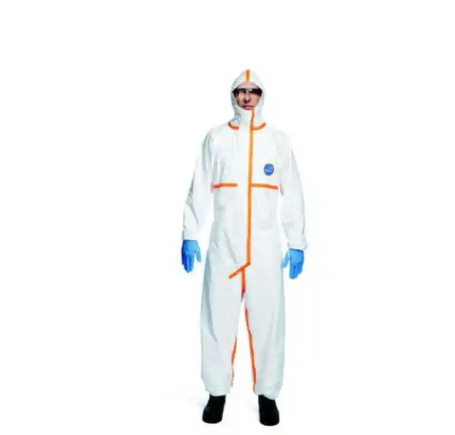 Tyvek 800 J Protective Chemical Suit Large - 5 Pack