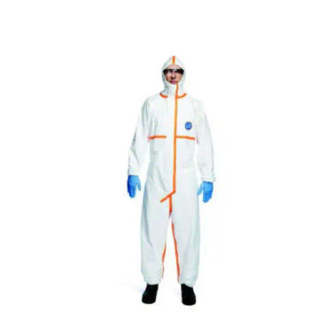 Tyvek 800 J Protective Chemical Suit Large - 5 Pack