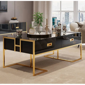 Roze Coffee Table -Black