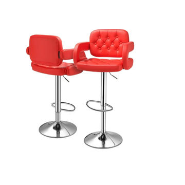 Caroline Bar Stool Red
