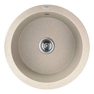 Laveo Dafne Granite Sink 1 Bowl V2 - Beach Sand